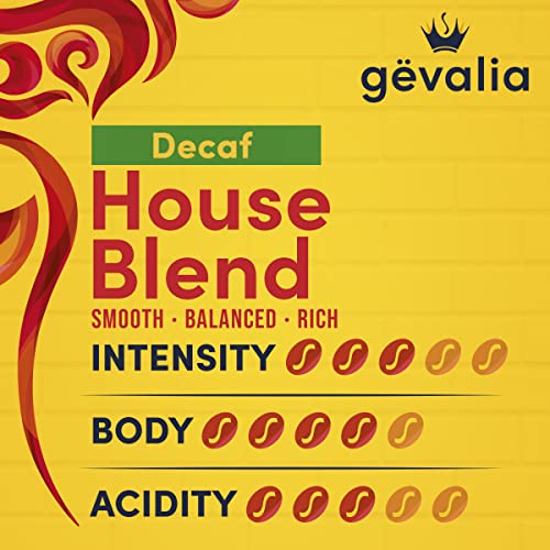 Gevalia Decaf House Blend Ground Coffee (12 oz)