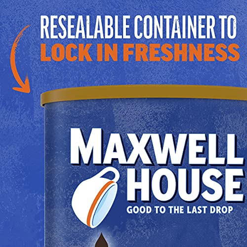 Maxwell House Decaf Medium Roast Ground Coffee Canister