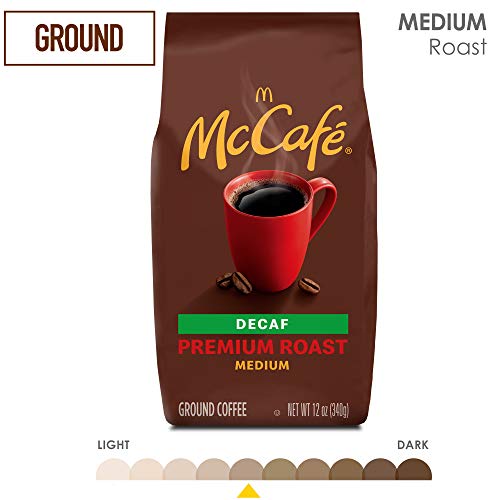 McCafe Premium Roast Decaf Ground Coffee, 12 Oz