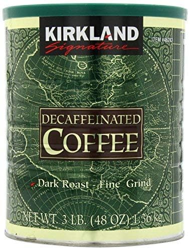 Kirkland Signature Decaf Colombian Dark Roast Coffee - 6lbs