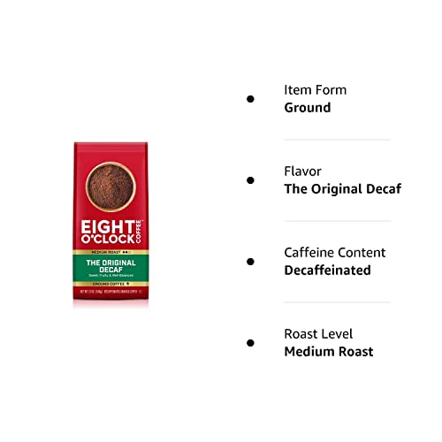 Eight O'Clock Decaf Medium Roast Coffee - 12oz (6pk)