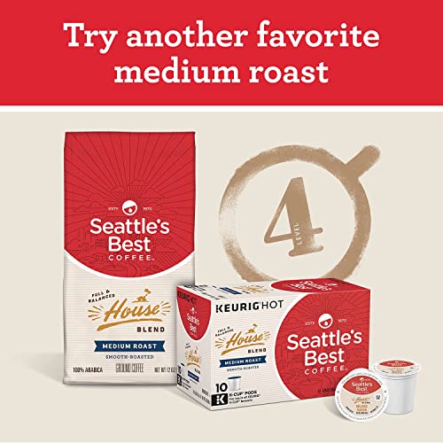 Seattle's Best Coffee Decaf Portside Blend Ground Coffee: 6-Packs