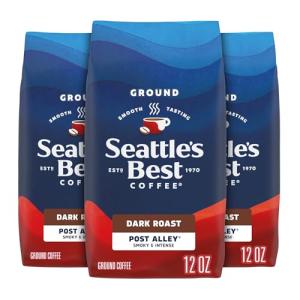 Seattle's Best Post Alley Blend Dark Roast Coffee Bags