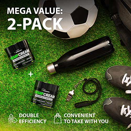 High Strength Hemp Cream for Joint & Muscle Relief