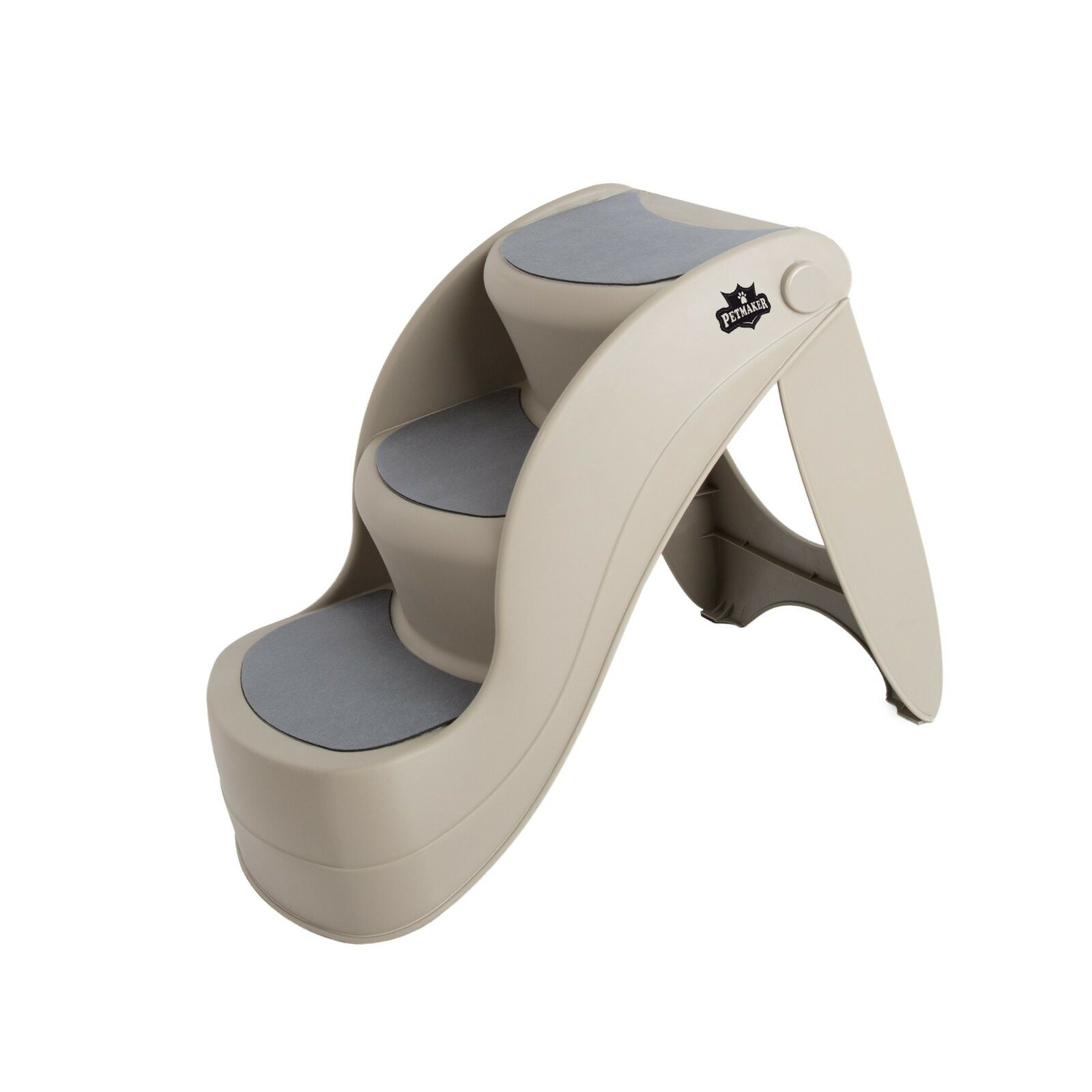 Petmaker Nonslip Foldable Dog Pet Stairs, 3 Steps, 14.5"