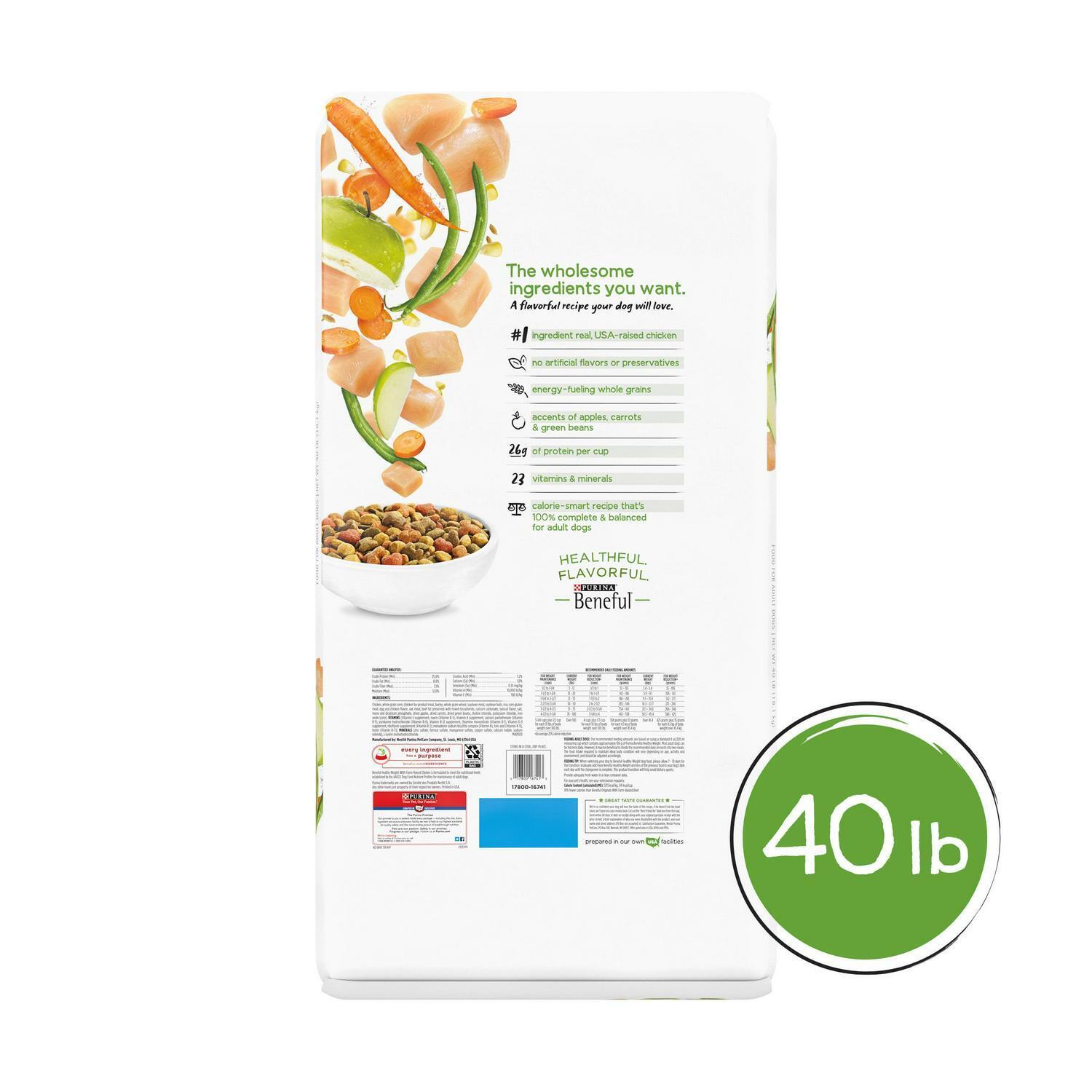 Healthy Weight Chicken Dog Food - 40 lbs