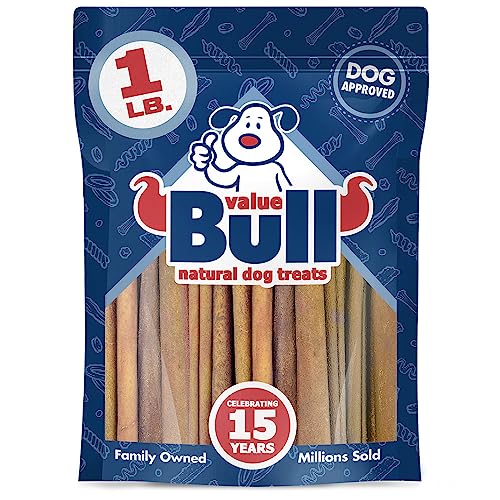 ValueBull USA Premium Beef Collagen Sticks, 1lb - All-Natural