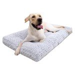 Deluxe Washable Plush Dog Bed - Gray