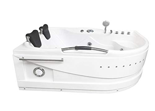 Whirlpool massage hydrotherapy bathtub hot tub 2 person CAYMAN with Heater