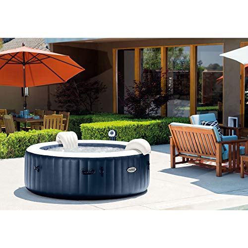 Inflatable 6-Person Portable Hot Tub with 170 Bubble Jets (2 Pack)