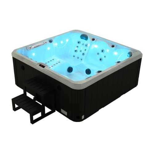 Luxury 5 Person Hot Tub with 72 Jets