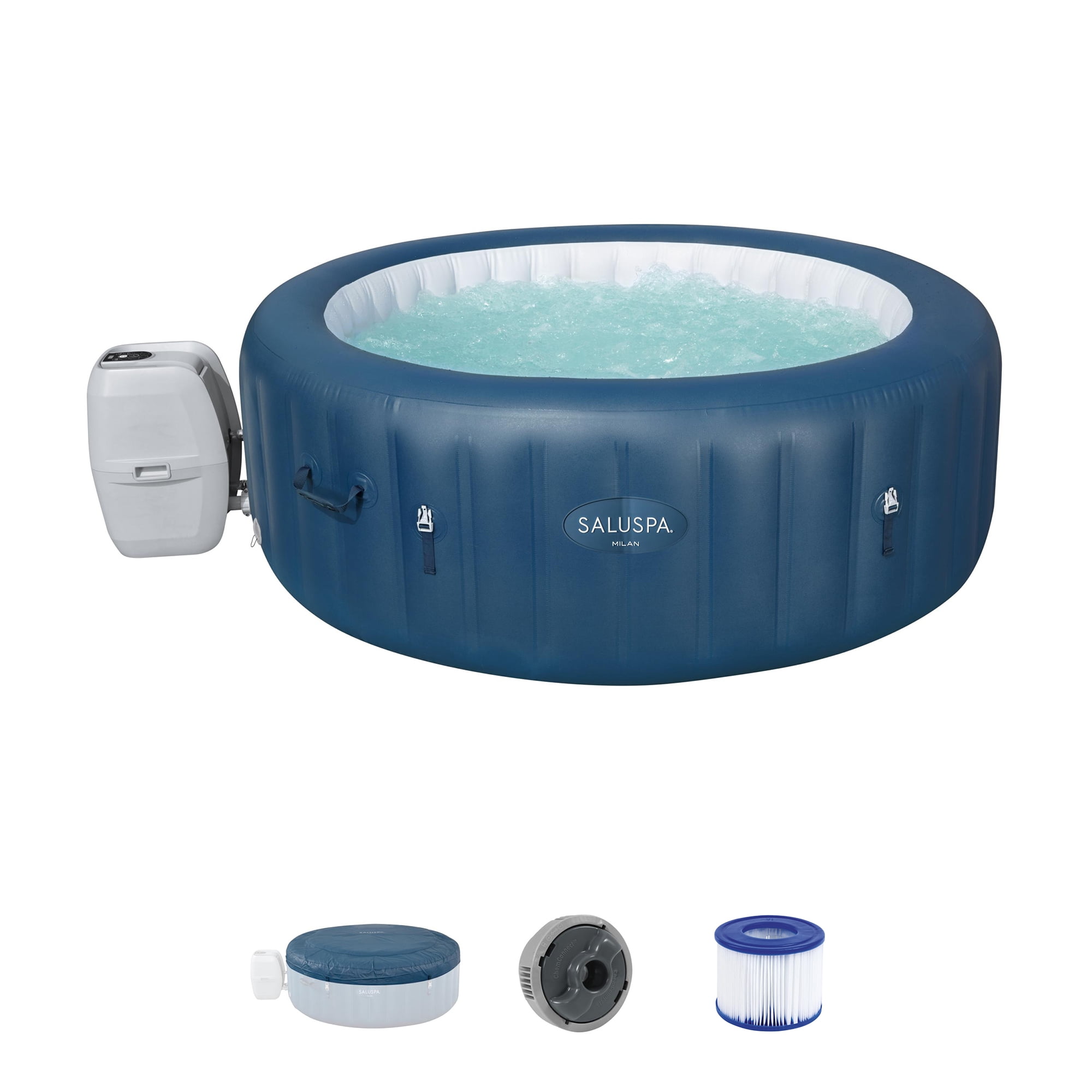 6 Person Inflatable Hot Tub with AirJets
