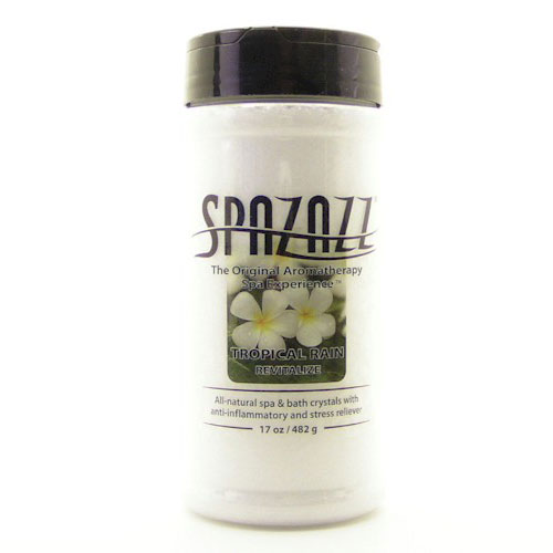 Revitalize with Spazazz Tropical Rain Crystals