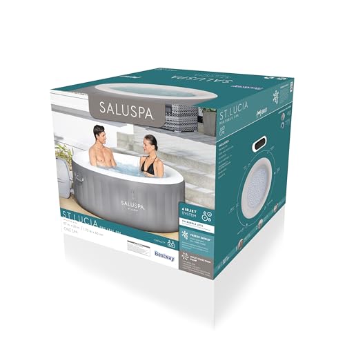 St. Lucia SaluSpa 2-3 Person Inflatable Outdoor Hot Tub