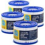 Type VI Spa Filter Replacement Cartridge – 4-Pack