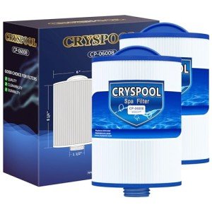 Cryspool® 06008 Hot Tub Filter Cartridge, 2 Pack