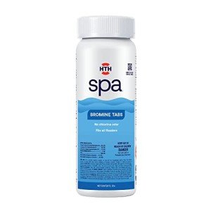 HTH Spa Bromine Tabs for Hot Tubs 2 lbs