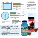 Aromatherapy Hot Tub Crystals Bundle: Love & Paradise