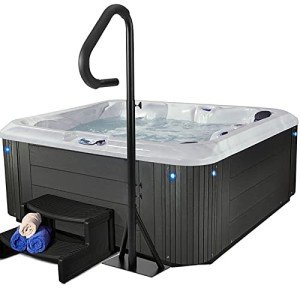 Adjustable Spa Hot Tub Hand Rail with Steps