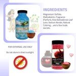 Aromatherapy Hot Tub Crystals Bundle: Love & Paradise