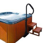 Adjustable Hot Tub Handrail with Sponge Grip