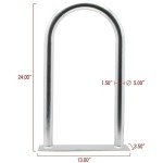 Universal Aluminum Hand Rail for Hot Tubs & Pools