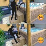 Adjustable Hot Tub Handrail with Sponge Grip