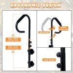 Adjustable Hot Tub Handrail with Grip Handle