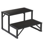Durable 2-Step Hot Tub Spa Side Ladder