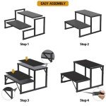 Durable 2-Step Hot Tub Spa Side Ladder