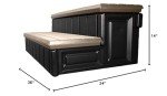 Deluxe Non-Skid Hot Tub Step, 36" Wide