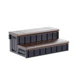 KUAFU Non-Slip Hot Tub Steps with Storage 36