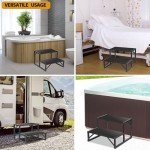 Durable 2-Step Hot Tub Spa Side Ladder