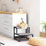 Heavy-Duty 2-Step Stool for Home Use