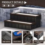 KUAFU Non-Slip Hot Tub Steps with Storage 36