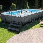 Fumingpal Non-Slip 3-Step Hot Tub Steps with Handrail
