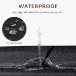 Outdoor Weatherproof Hot Tub Cover - 85 x 85 Inch