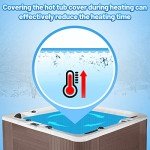 7x7 FT Thermal Hot Tub Cover and Insulation