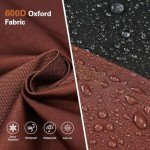 Heavy Duty Waterproof Hot Tub Cover - 85x85 inch