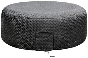 Insulated Inflatable Hot Tub Cover with Zipper