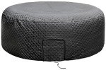 Insulated Inflatable Hot Tub Cover with Zipper
