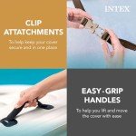 Intex Energy Efficient Spa Cover for 4-Person Hot Tubs