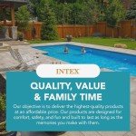 Intex Energy Efficient Spa Cover for 4-Person Hot Tubs