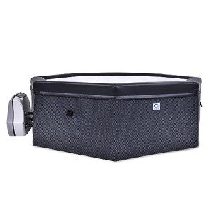 Jleisure Aegean Rigid Black Hot Tub Spa