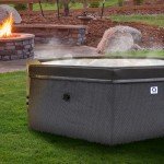 Jleisure Aegean Rigid Black Hot Tub Spa