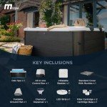 MSpa Oslo 6-Person App-Controlled Hot Tub