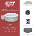 Coleman Tahiti Inflatable Hot Tub Spa for 2-4