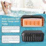 Large Inflatable Hot Tub for 4-6 People