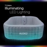 ALEKO 6-Person Inflatable Jetted Hot Tub