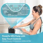 Large Inflatable Hot Tub for 4-6 People